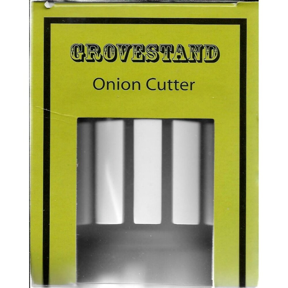 Grovestand Onion Cutter With Blooming Onion Recipe On Box NIB TH-898